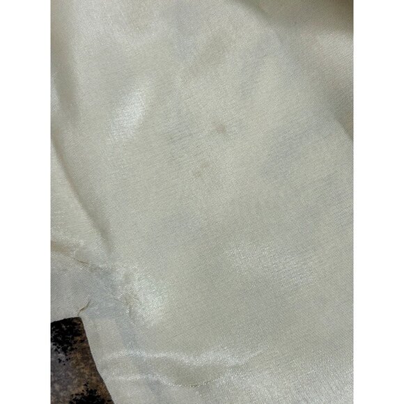 Saks Jandel Vtg Blazer 14 Silk Asian Style Animal Print Neutrals Shoulder Pads - Picture 8 of 16